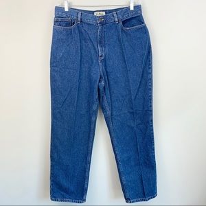 L.L. Bean Womens Curvy Classic Fit Jeans Sz 16